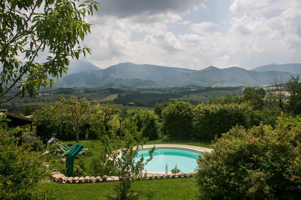 Ferienwohnung La Collina Dei Ciliegi Cagli Exterior foto